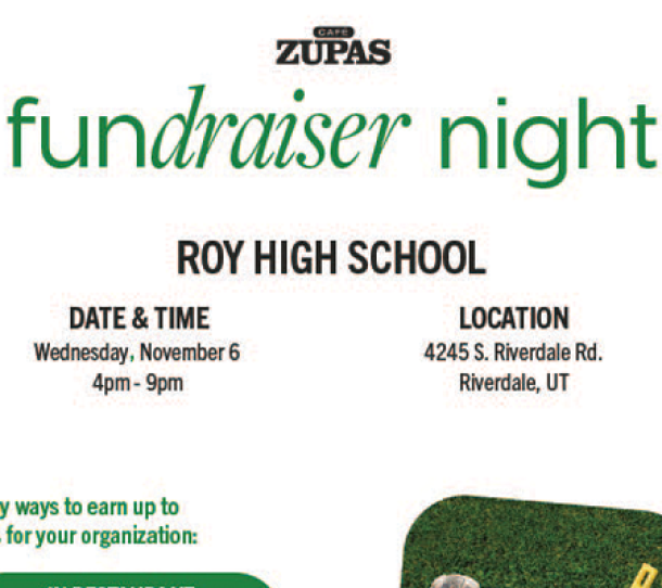 Zupas Fundraiser Night